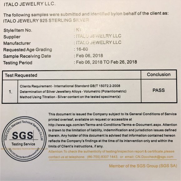 ITALO 925 SILVER Royal Classic Pave Ring 💍 7.25 - Picture 11 of 14